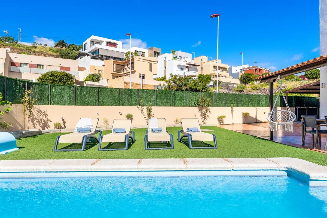 Villa With Private Pool And Workspace 坎德拉里亚 外观 照片