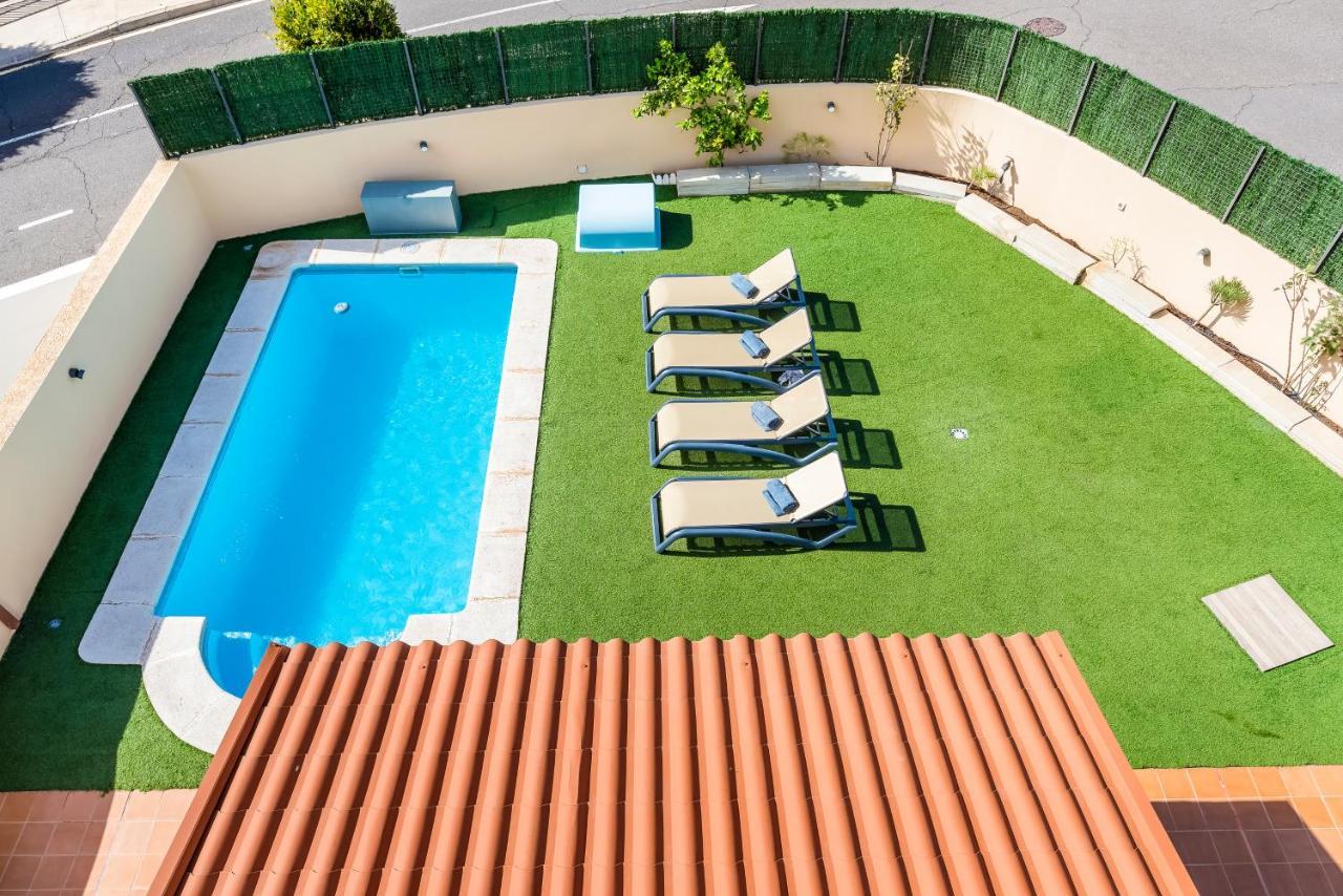 Villa With Private Pool And Workspace 坎德拉里亚 外观 照片
