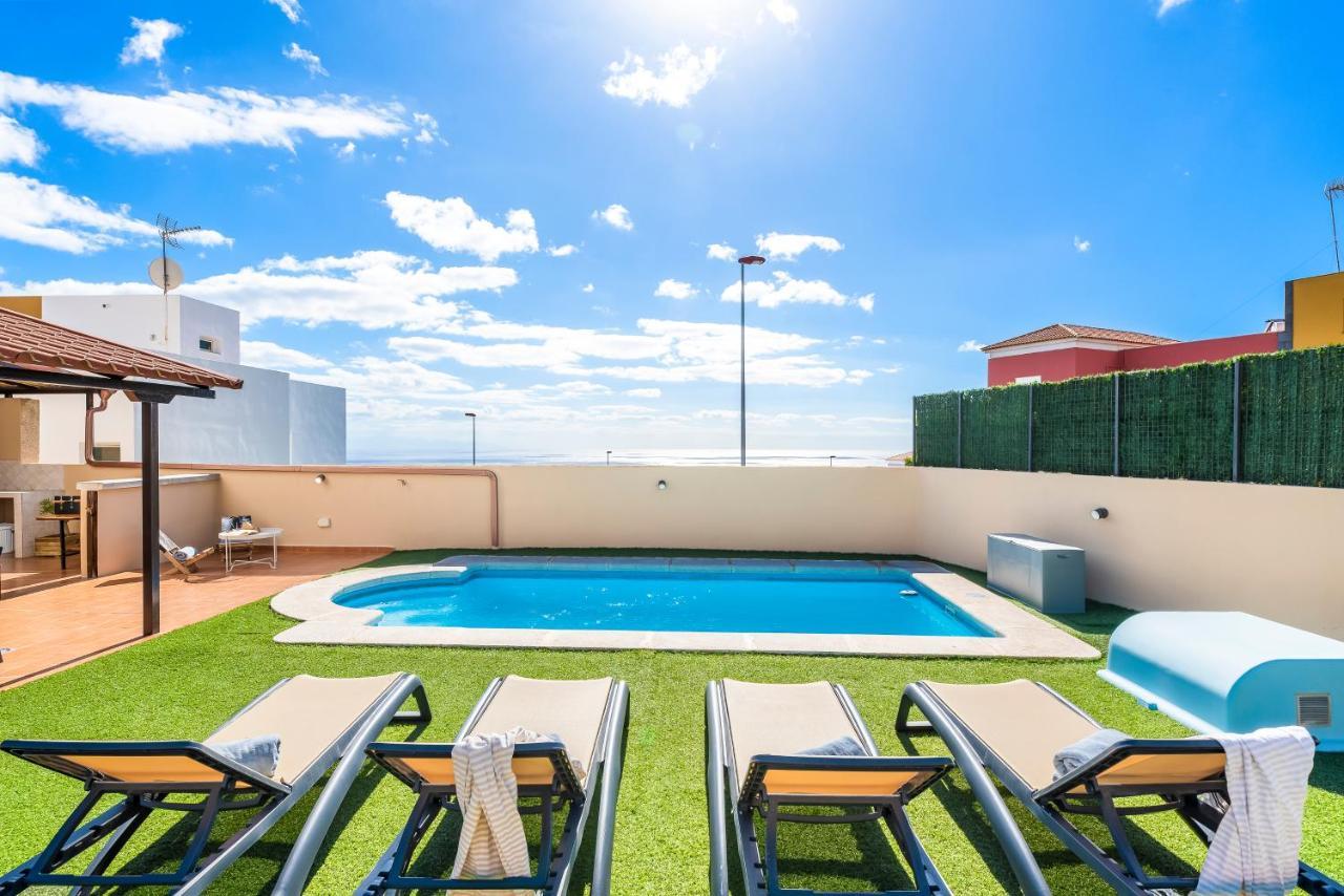 Villa With Private Pool And Workspace 坎德拉里亚 外观 照片