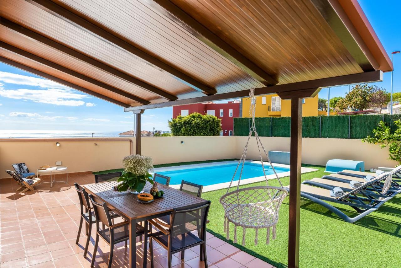 Villa With Private Pool And Workspace 坎德拉里亚 外观 照片