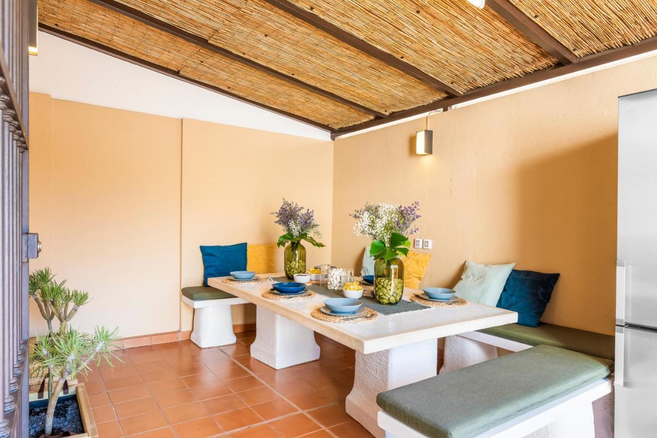 Villa With Private Pool And Workspace 坎德拉里亚 外观 照片